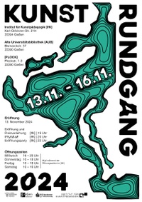 Plakat Rundgang 2024