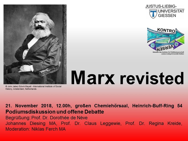 Flyer: Veranstaltung Marx revisited