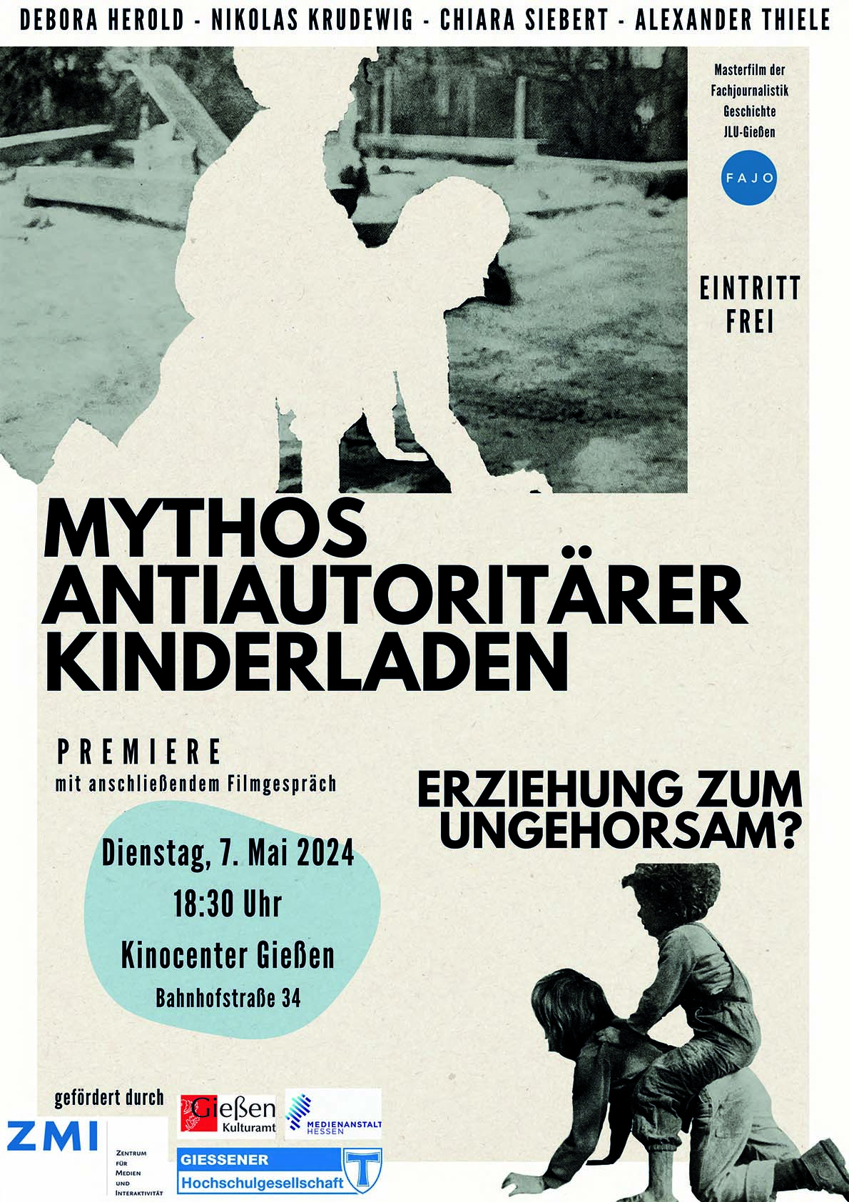 Filmpremiere: Mythos antiautoritärer Kinderladen