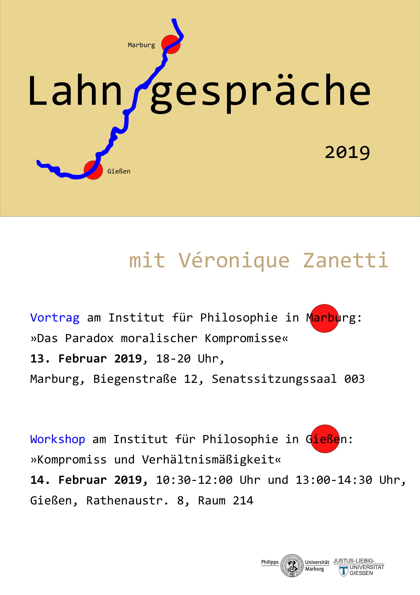 Plakat Lahngespräche 2019