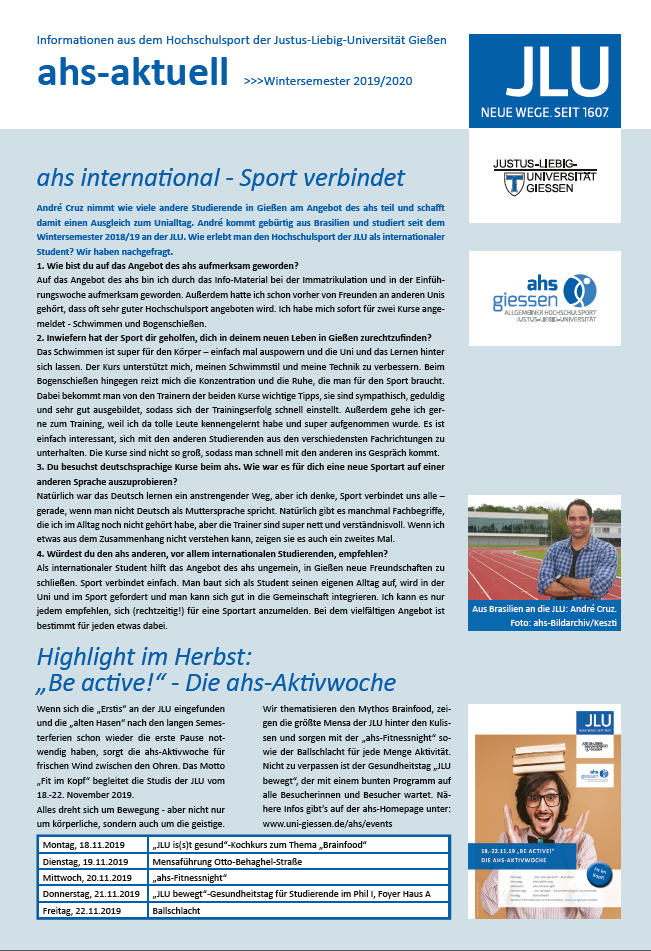 ahs-Zeitung WiSe 2019-20 Bild