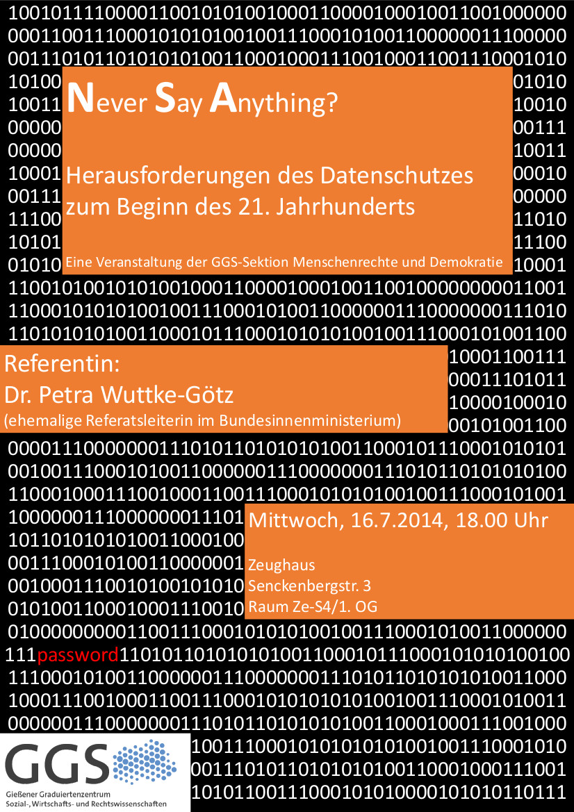 Never Say Anything? Herausforderungen des Datenschutzes zum Beginn des 21. Jahrhunderts