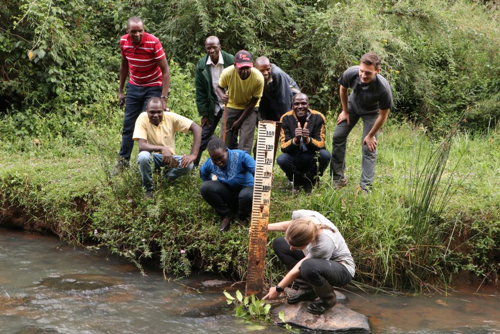 Participatory water level measurements in Kenya