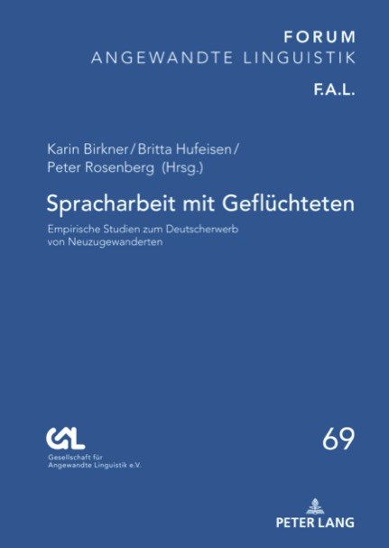 Cover Sammelband Spracharbeit mit Geflüchteten