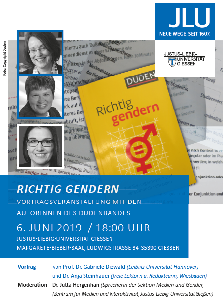 Flyer Richtig gendern VS