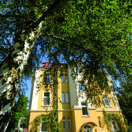 Der Campus an der Licher Straße (Photo: JLU-Pressestelle/Franz Möller)