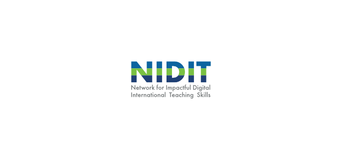 The NIDIT logo with subtitle "Network for Impactful Digital International Teaching Skills"